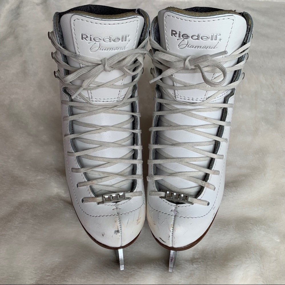 ⛸ Riedell Junior 13 Diamond White Figure Skates